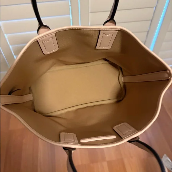 Michael Kors Jodie Logo Jacquard Powder Blush Small Tote Bag - Picture 3 of 3